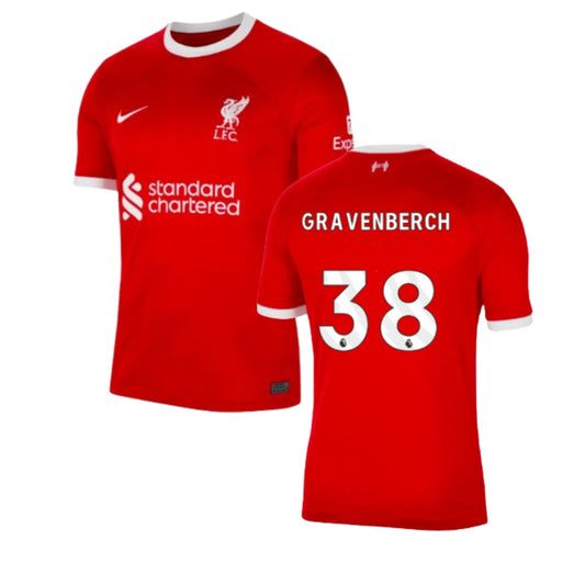 Ryan Gravenberch Liverpool 38 Jersey