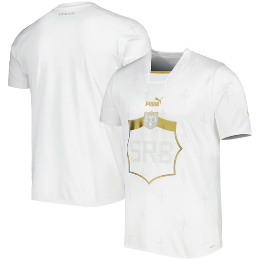 Serbia National Team 2025/26 Away Jersey - White