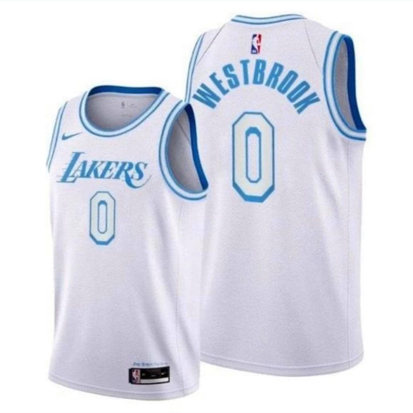 Basketball Russel Westbrook Los Angeles Lakers 0 Jersey
