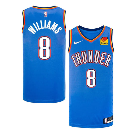 Jalen Williams Oklahoma City Thunder 8 Jersey