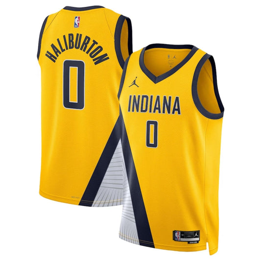 Tyrese Haliburton Indian Pacers 0 Jersey
