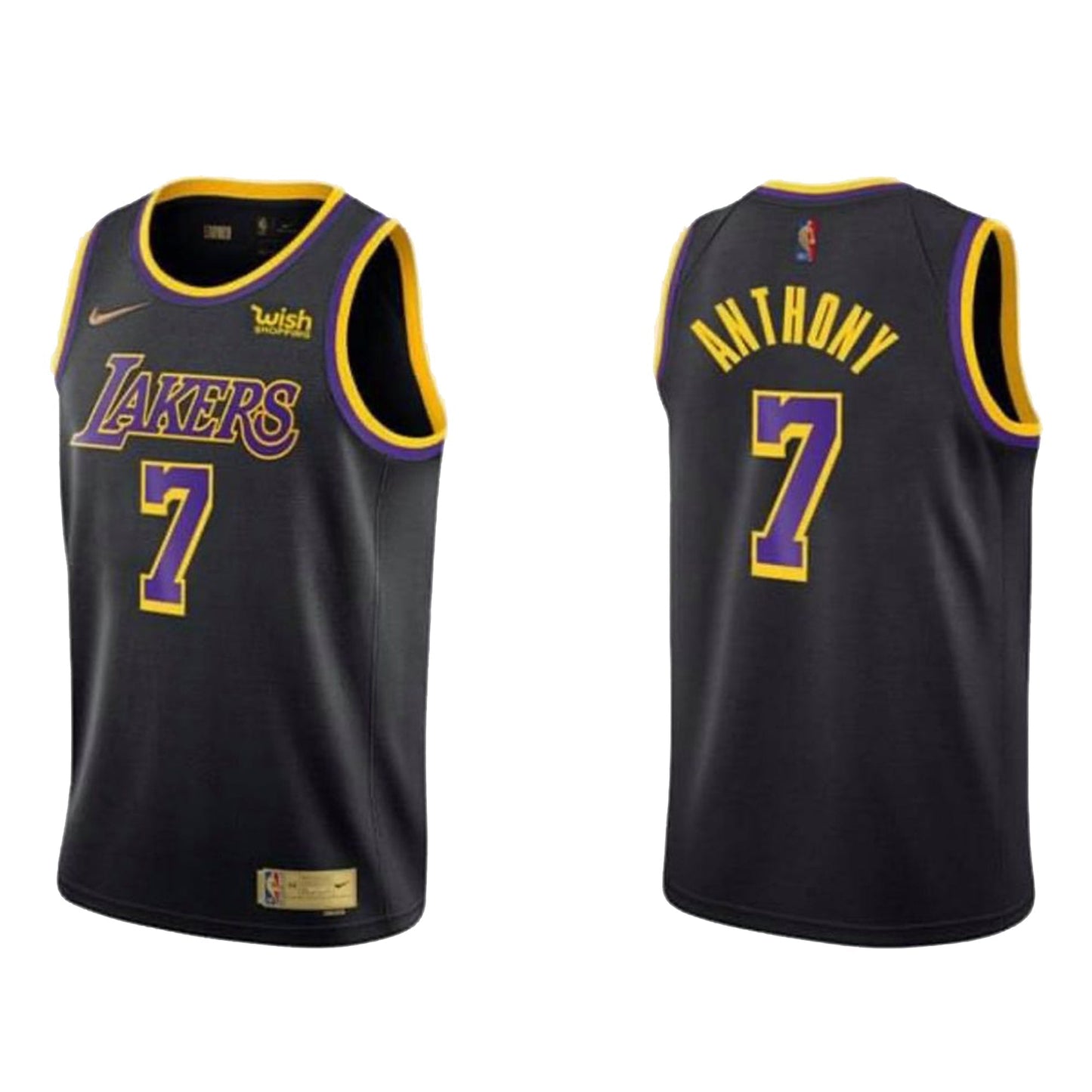 Basketball Carmelo Anthony Los Angeles Lakers 7 Jersey