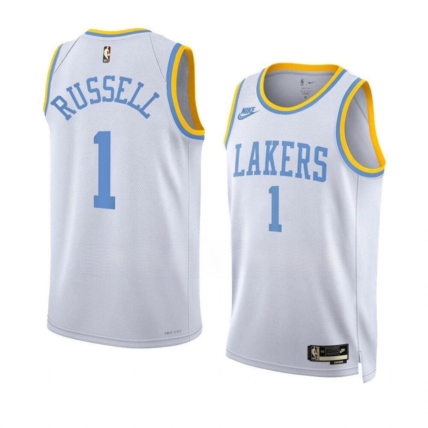 Basketball D'angelo Russell Los Angeles Lakers 1 Jersey