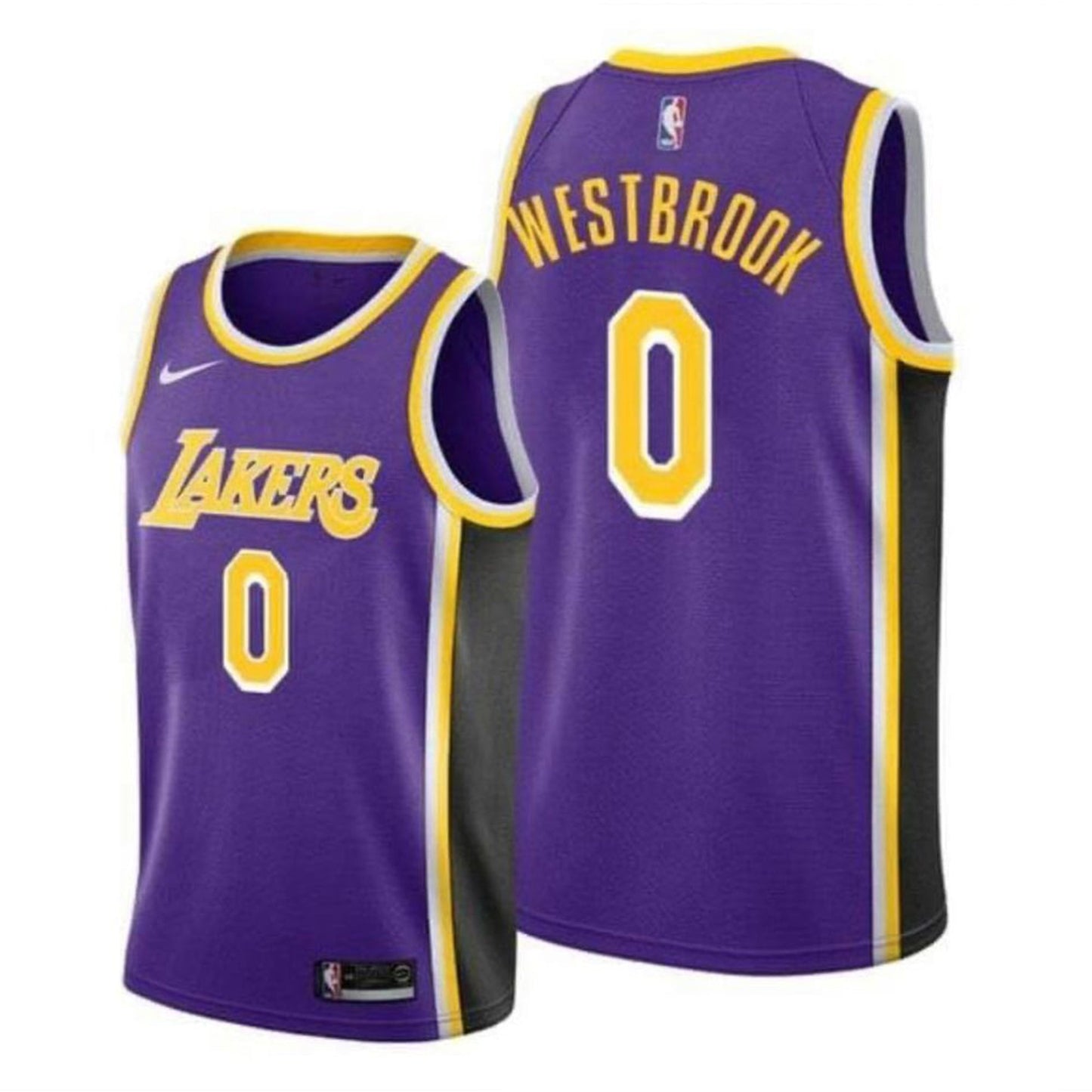 Basketball Russel Westbrook Los Angeles Lakers 0 Jersey