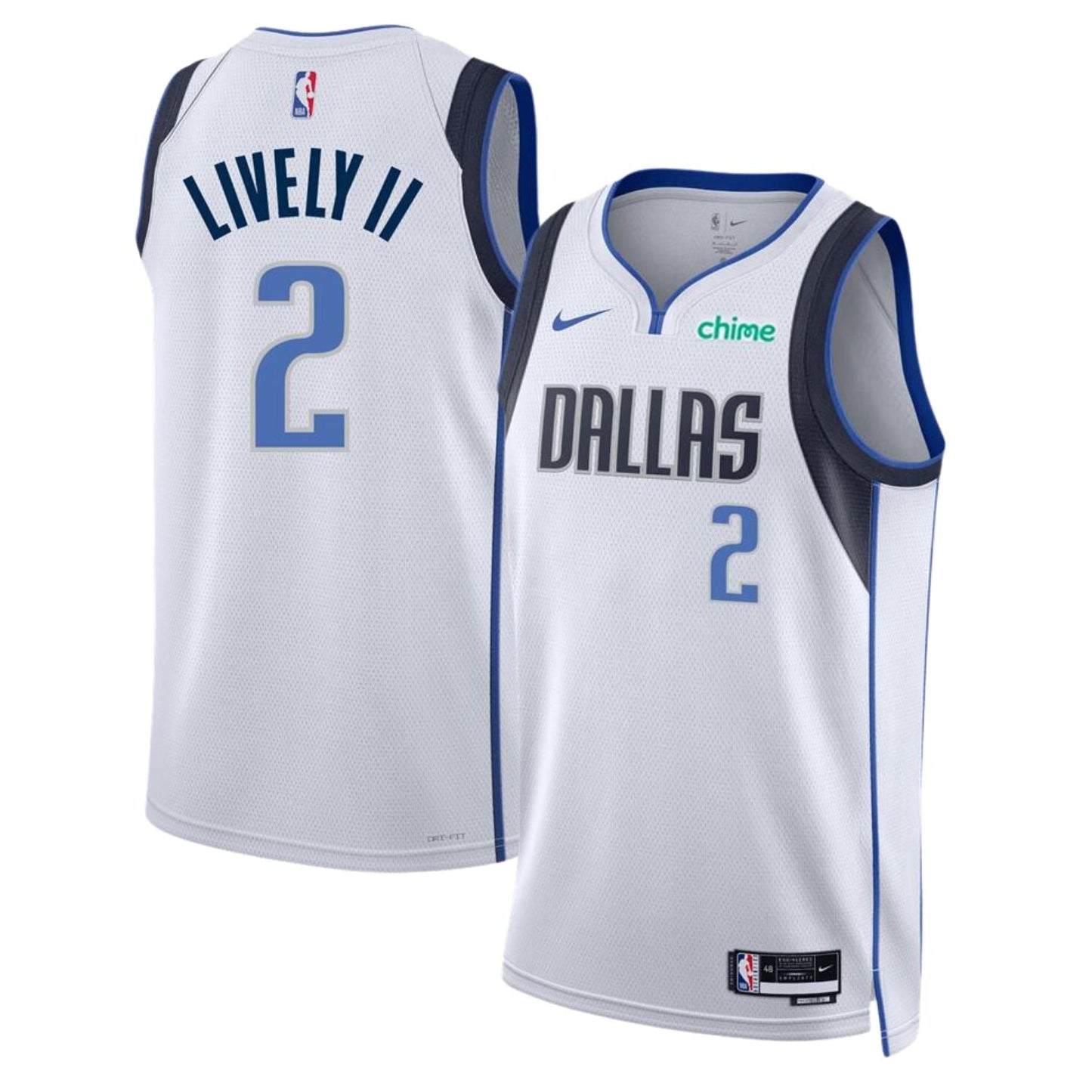 Basketball Dereck Lively II Dallas Mavericks 2 Jersey