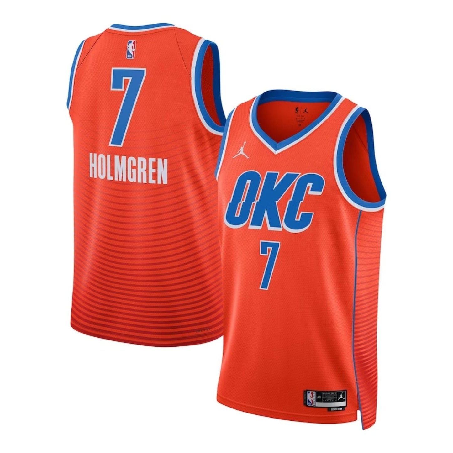 Basketball Chet Holmgren Oklahoma City Thunder 7 Jersey