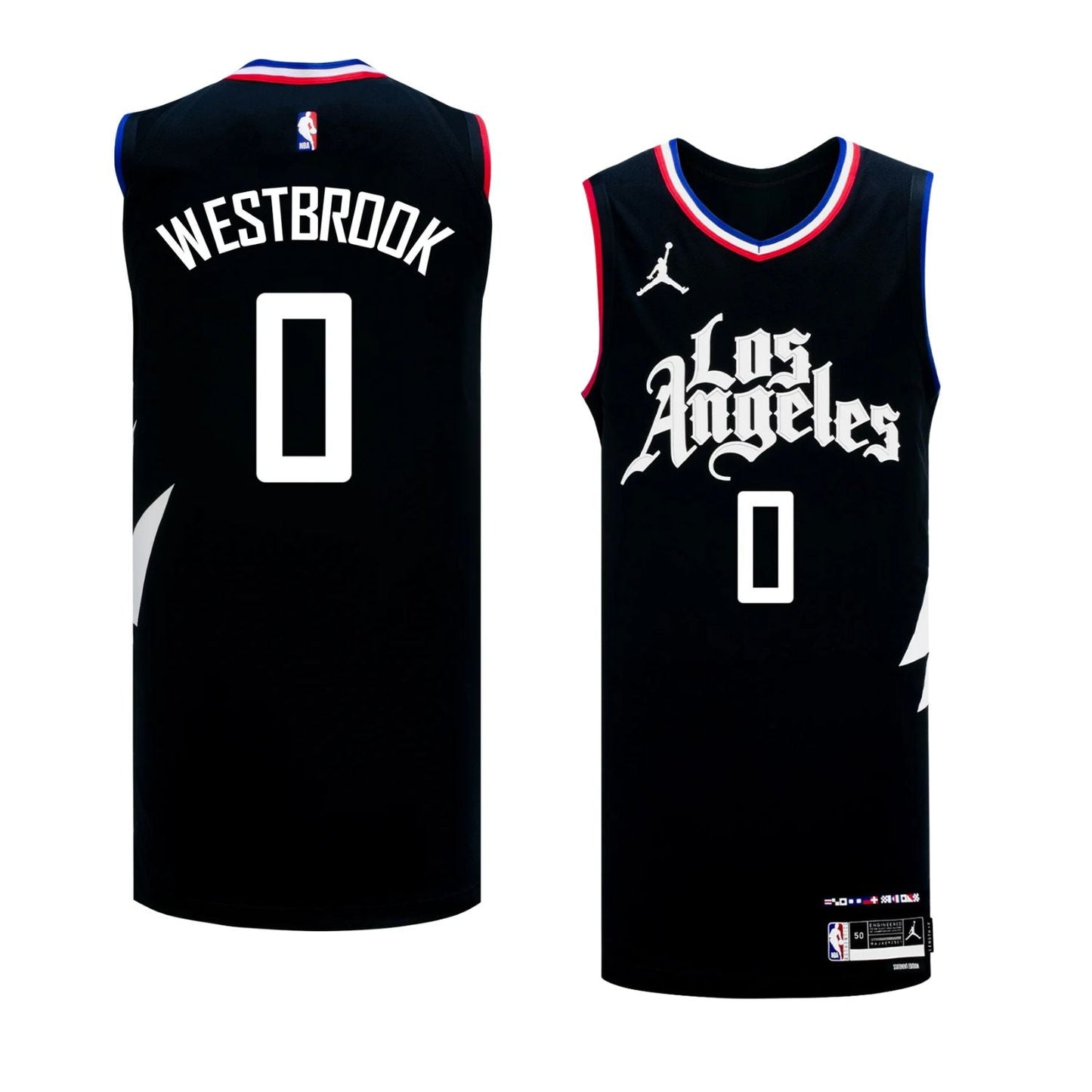 Russell Westbrook Los Angeles Clippers 0 Jersey