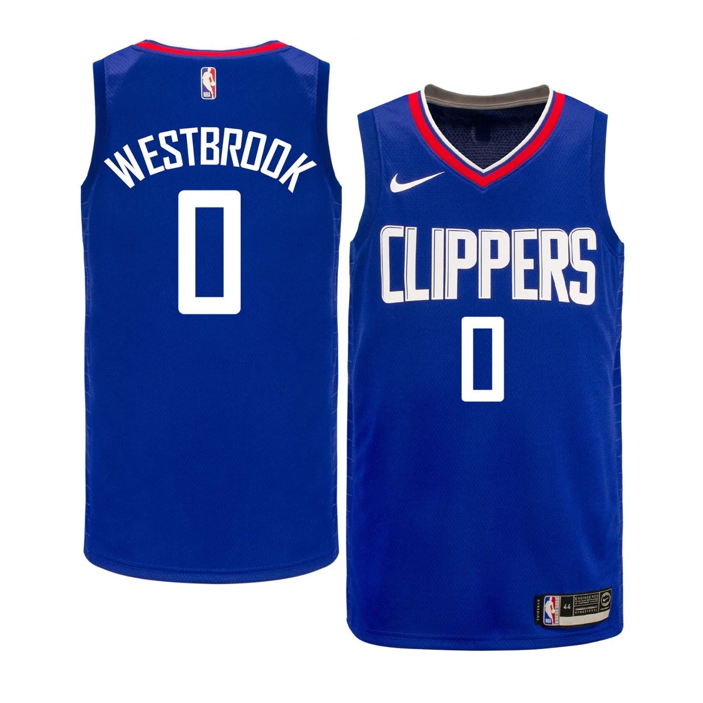 Basketball Russell Westbrook Los Angeles Clippers 0 Jersey