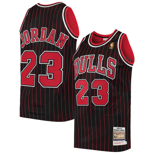 Michael Jordan Chicago Bulls Mitchell & Ness 2025/26 Hardwood Classics Authentic Jersey - Black