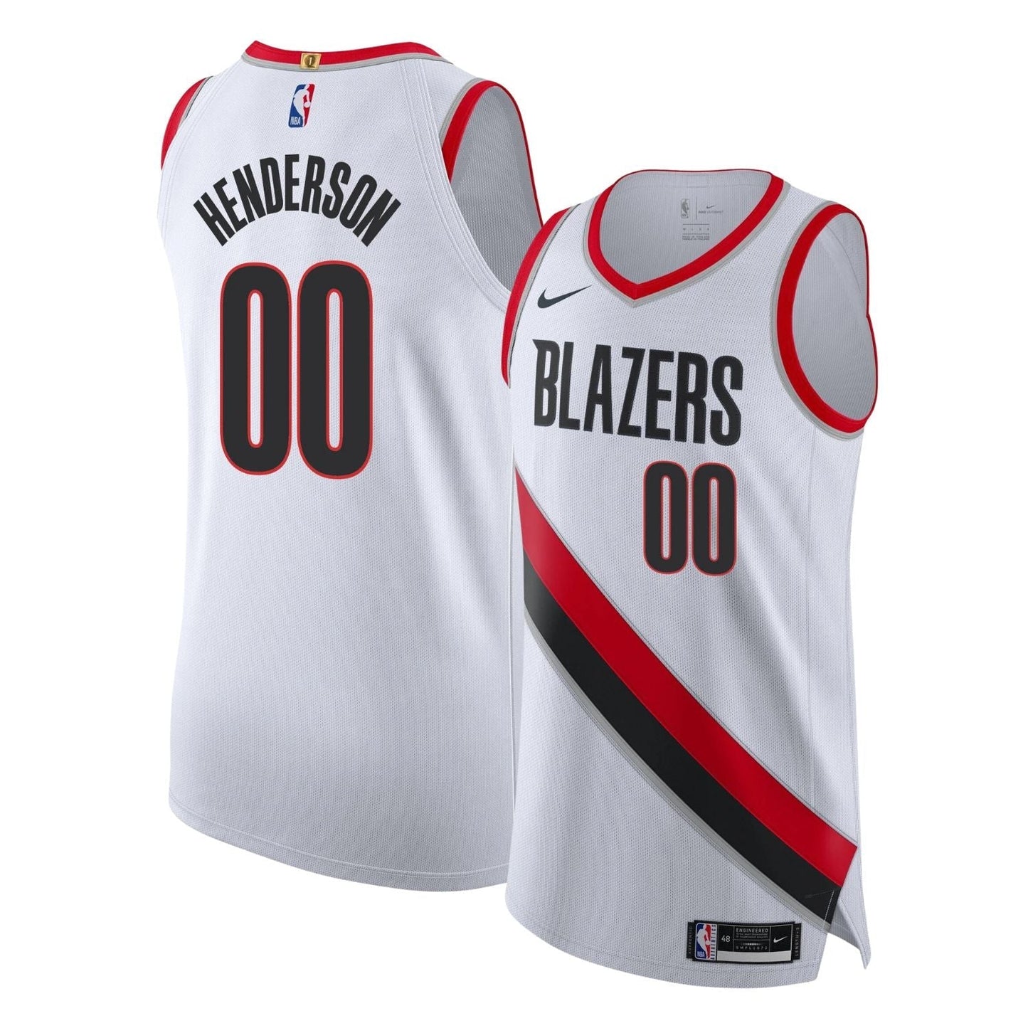 Basketball Scoot Henderson Portland Trailblazers 00 Jersey