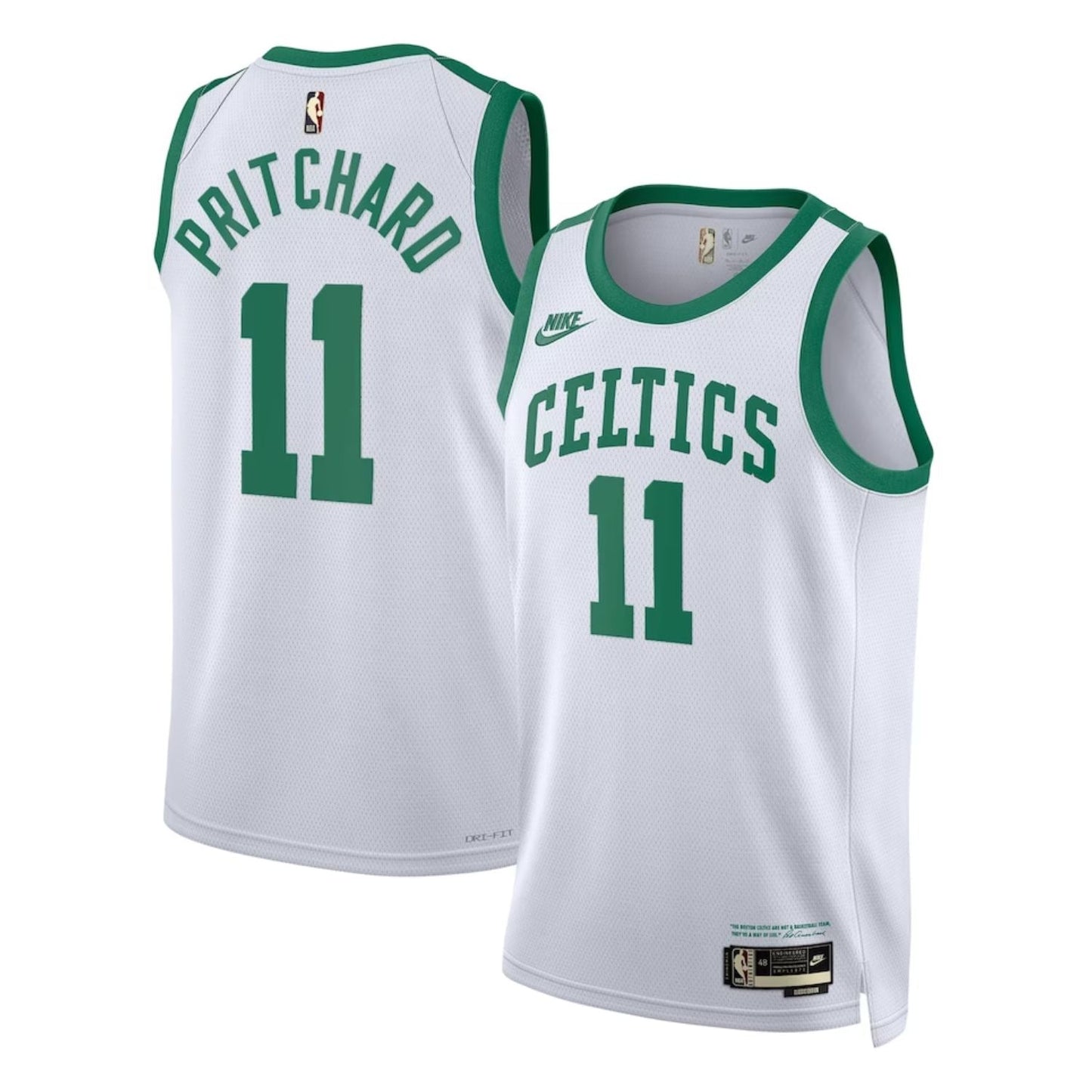 Basketball Payton Pritchard Boston Celtics 11 Jersey