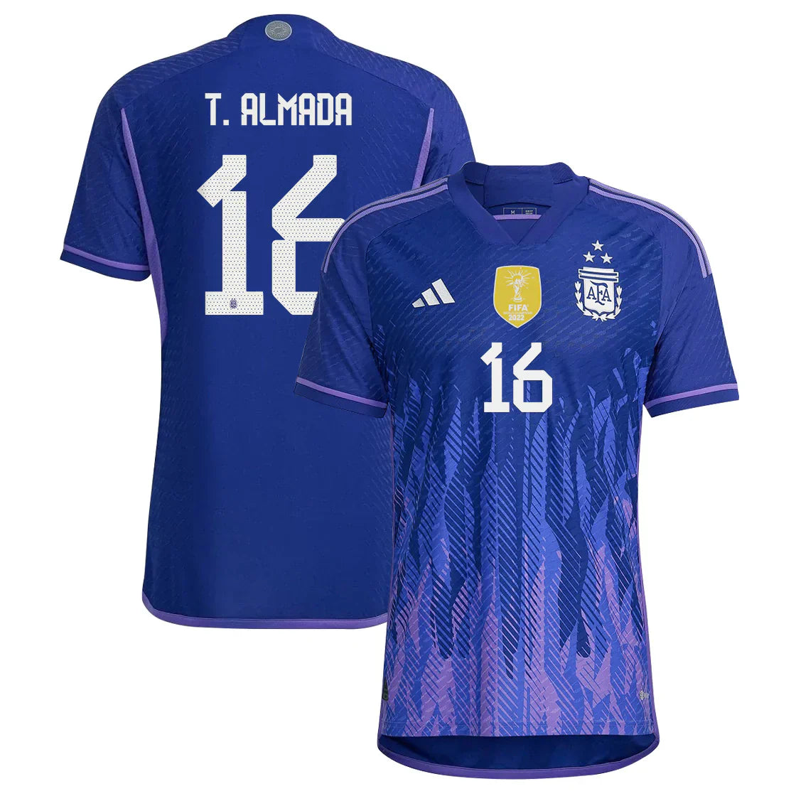 Thiago Almada Argentina 16 FIFA World Cup Jersey