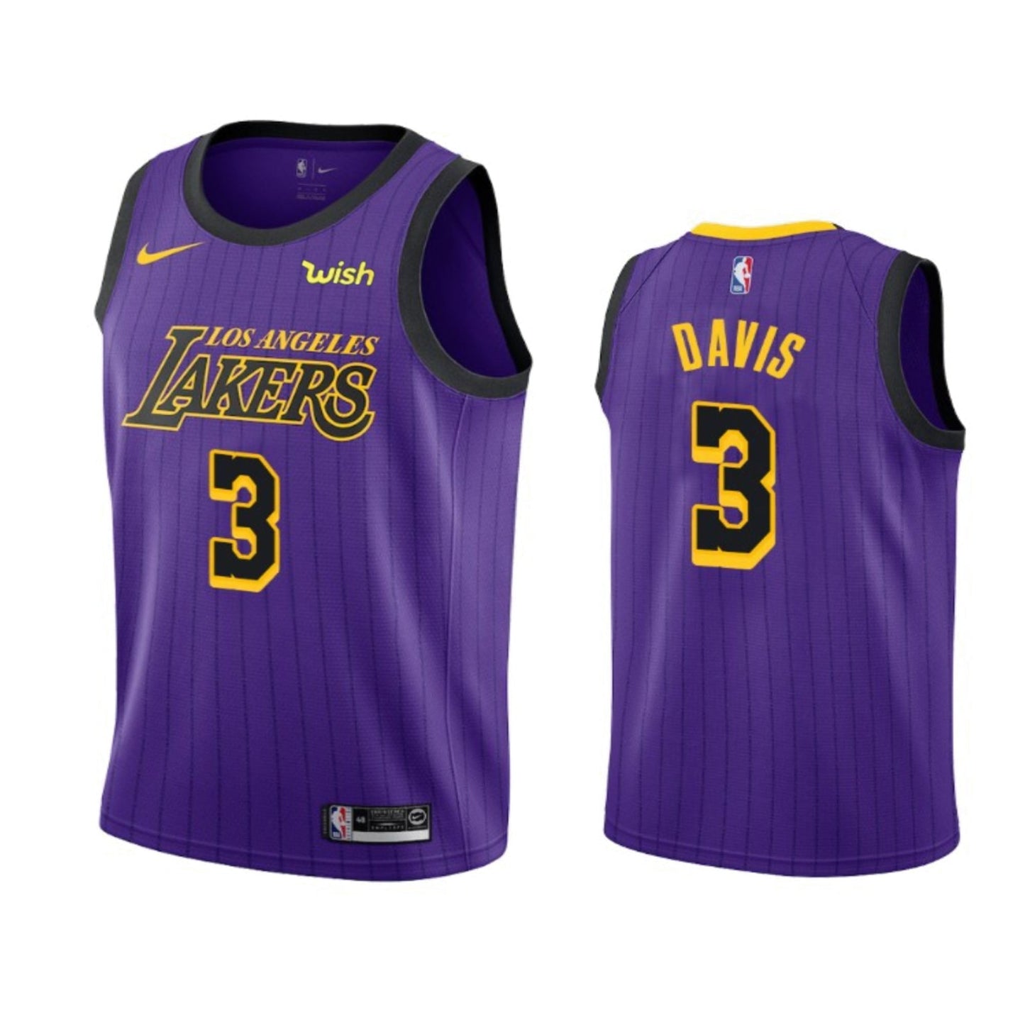 Basketball Anthony Davis Los Angeles Lakers 3 jersey