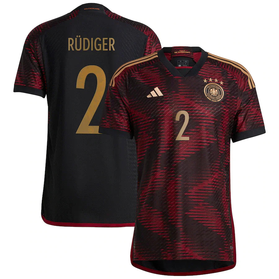Antonio Rüdiger Germany 2 FIFA World Cup Jersey