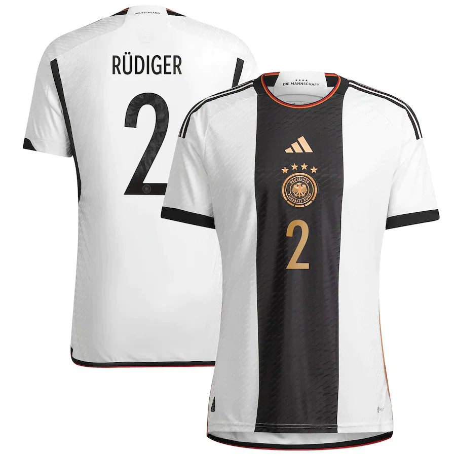 Antonio Rüdiger Germany 2 FIFA World Cup Jersey