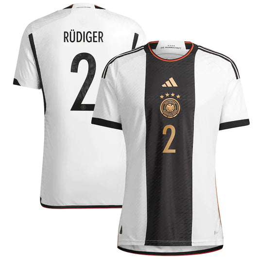Antonio Rüdiger Germany 2 FIFA World Cup Jersey