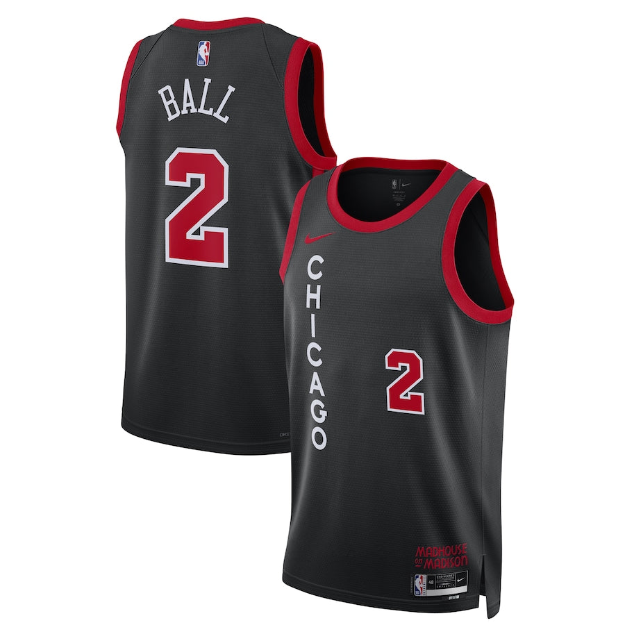Basketball Lonzo Ball Chicago Bulls 2 Jersey
