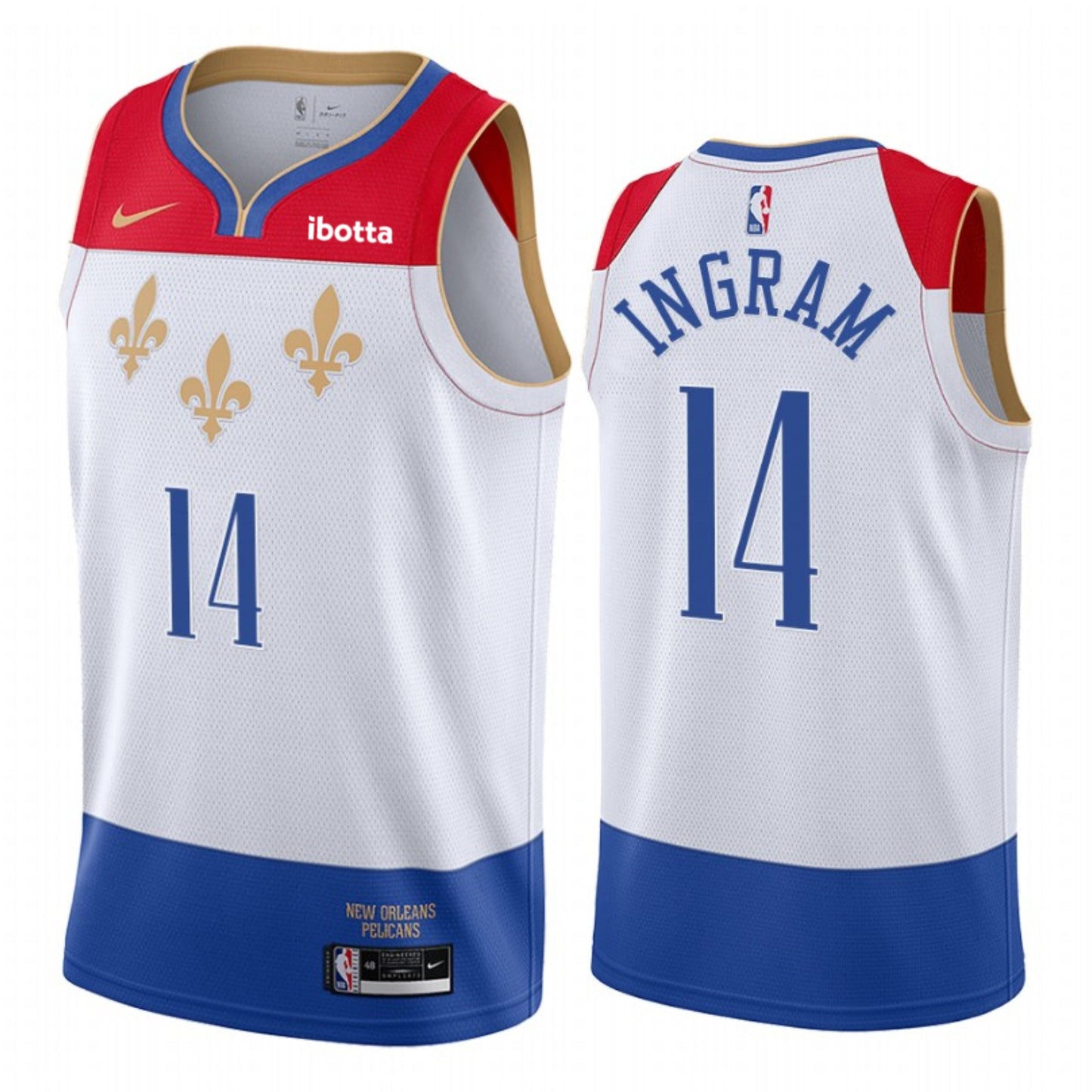 Basketball Brandon Ingram New Orleans Pelicans 14 Jersey