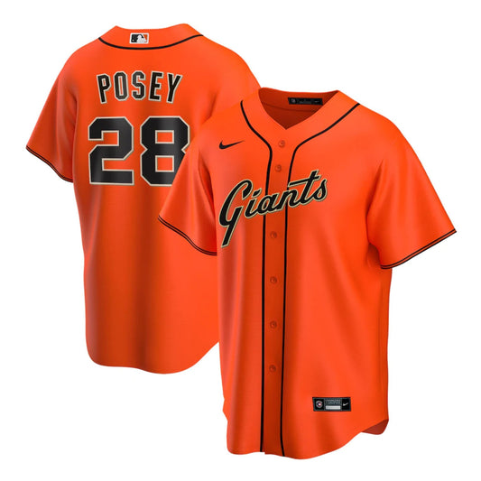 Baseball Buster Posey San Francisco Giants 28 Jersey