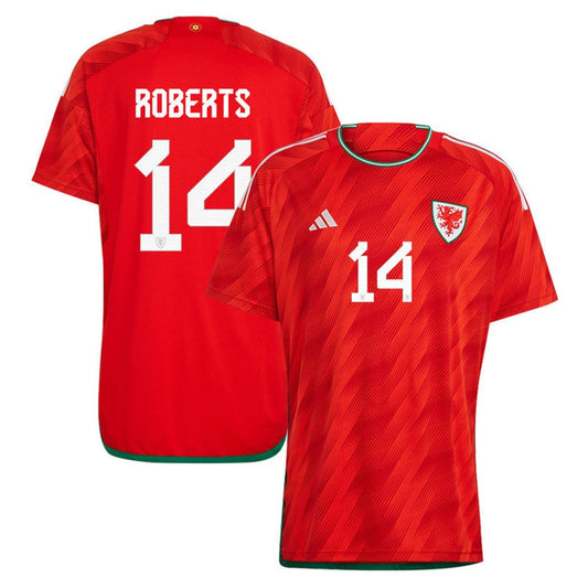 Connor Roberts Wales 14 Fifa World Cup Jersey