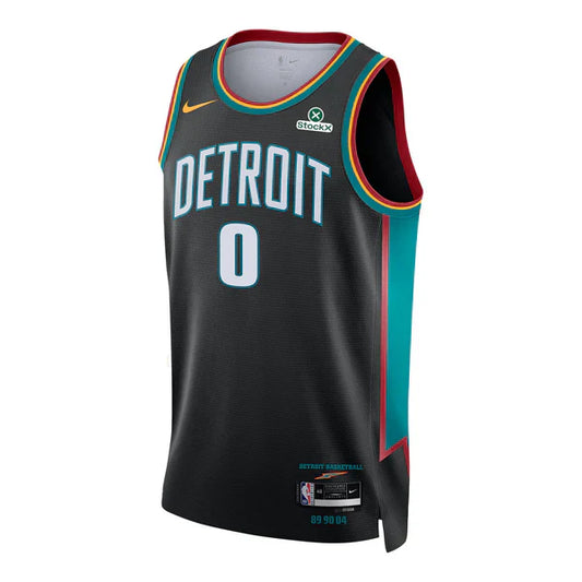 2025-26 DETROIT PISTONS CITY EDITION JALEN DUREN SWINGMAN JERSEY