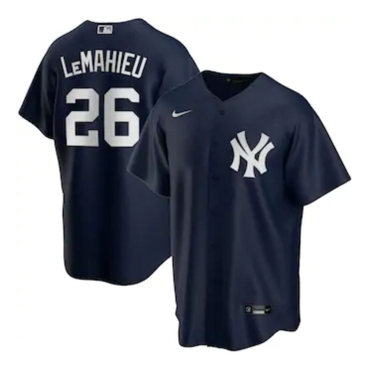 Baseball DJ Lemahieu New York Yankees 26 Jersey