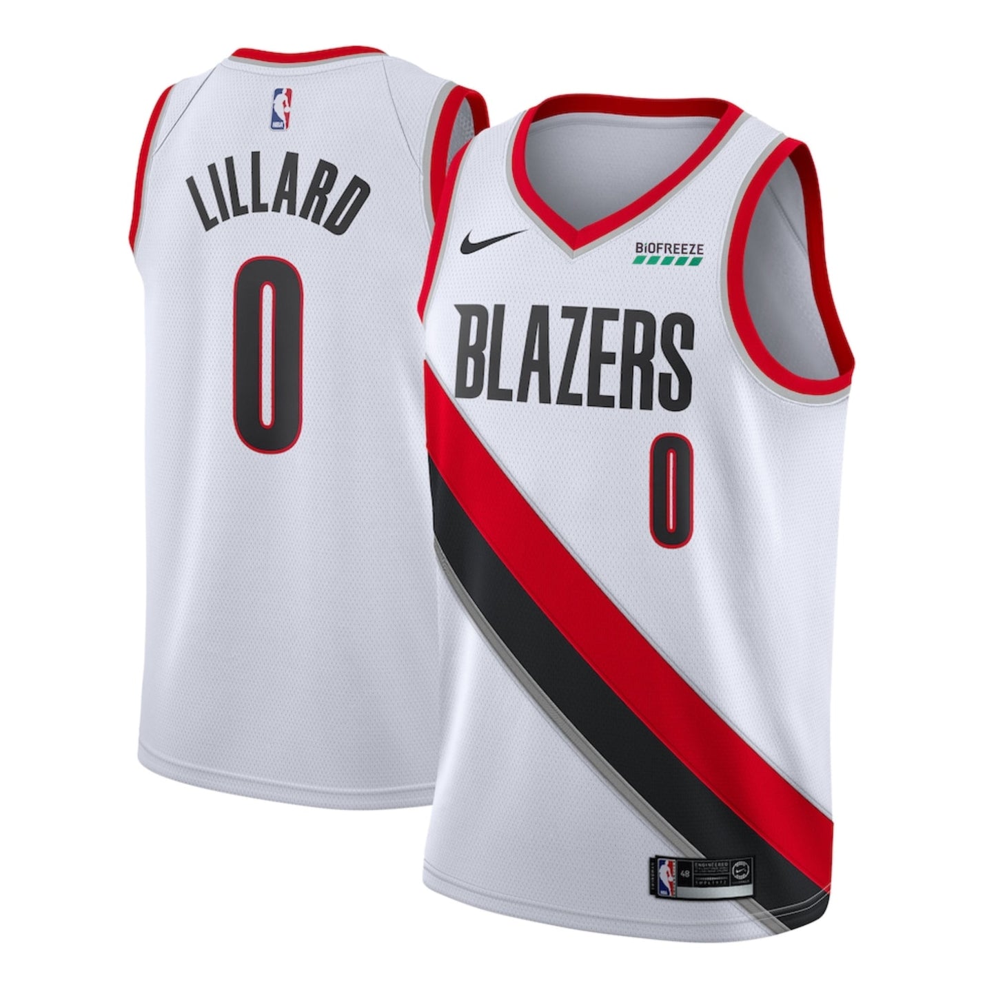 Basketball Damian Lillard Portland Blazers 0 Jersey