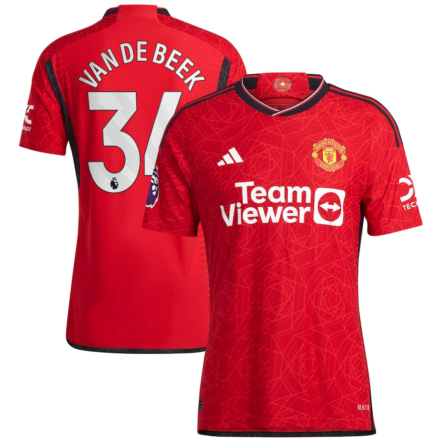 Danny Van de Beek Manchester United 34 Jersey