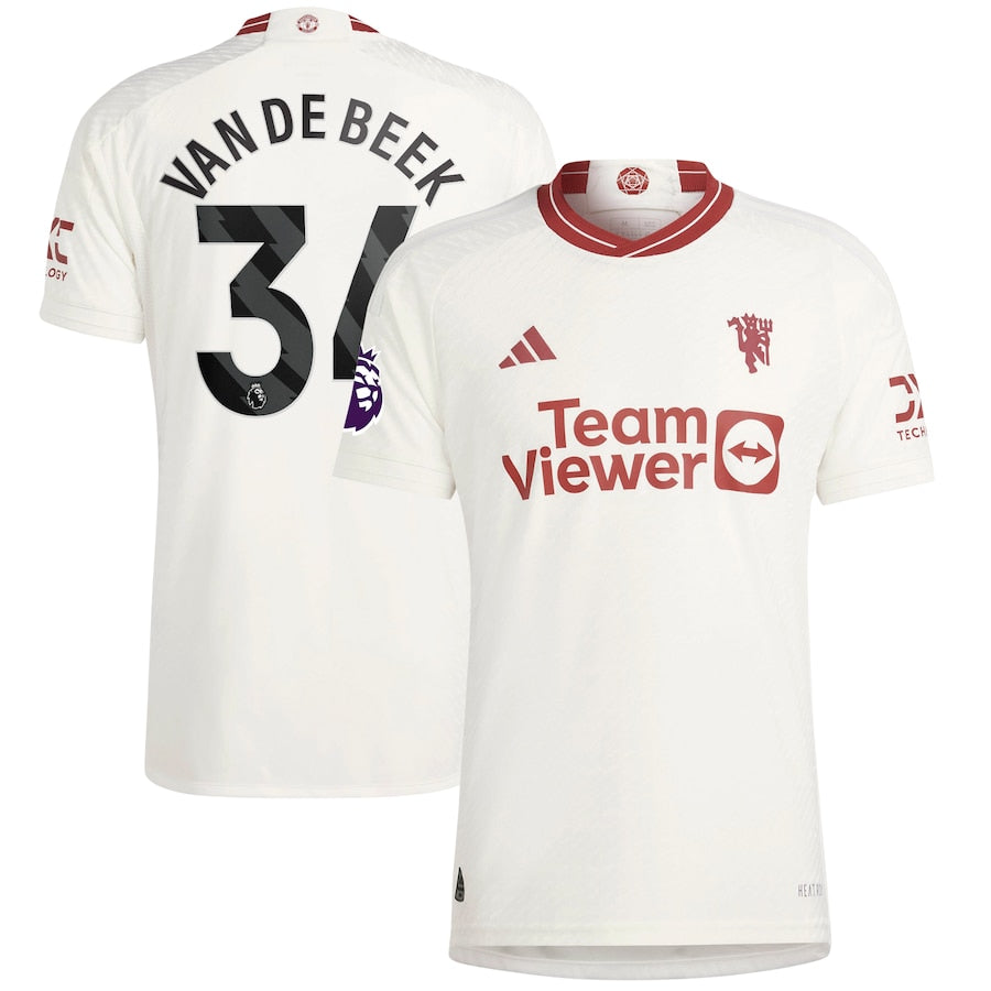 Danny Van de Beek Manchester United 34 Jersey