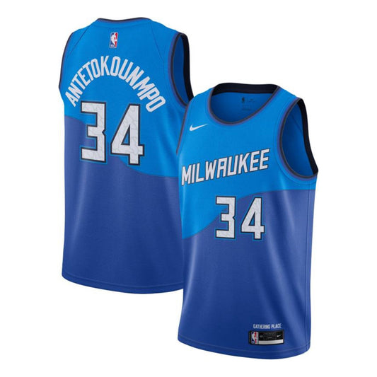 Basketball Giannis Antetokounmpo Milwaukee Bucks 34 Jersey