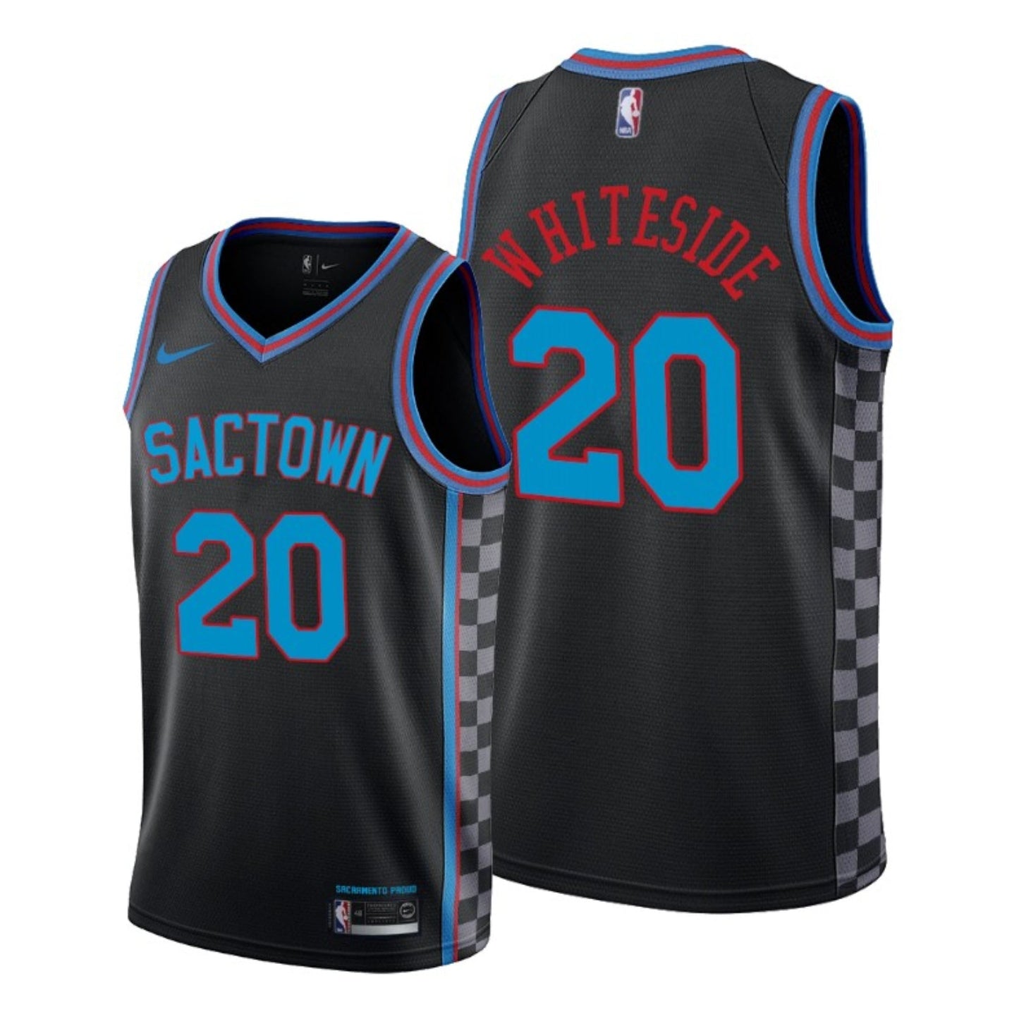 Basketball Hassan Whiteside Sacramento Kings 20 Jersey