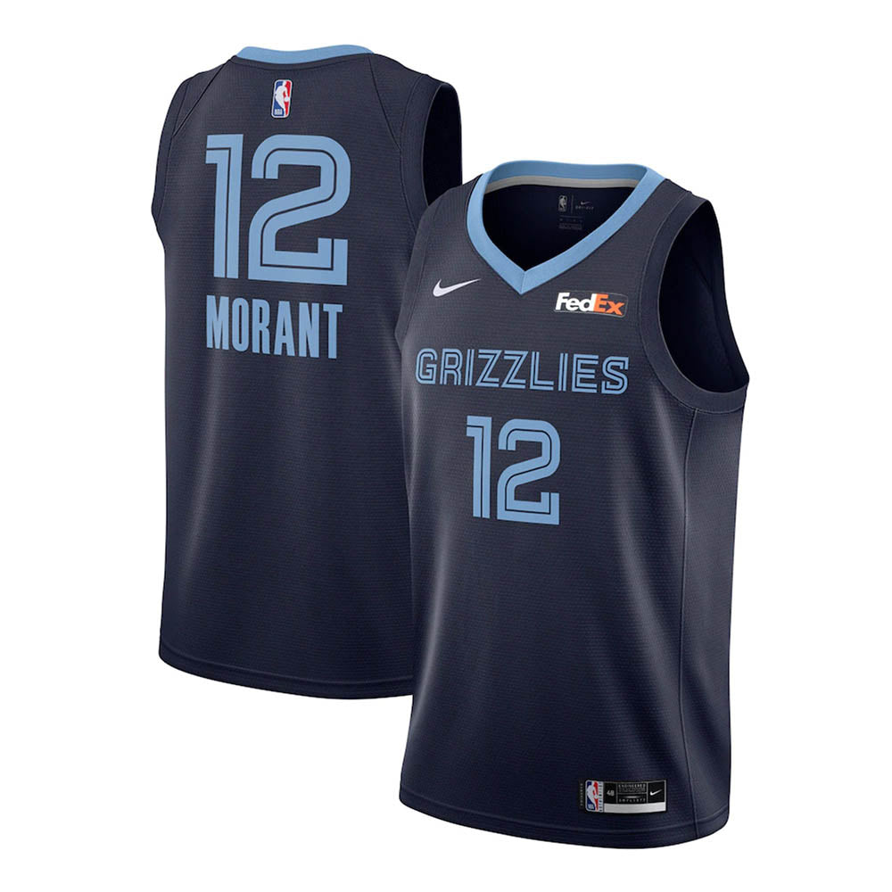 Ja Morant Memphis Grizzlies 12 Jersey