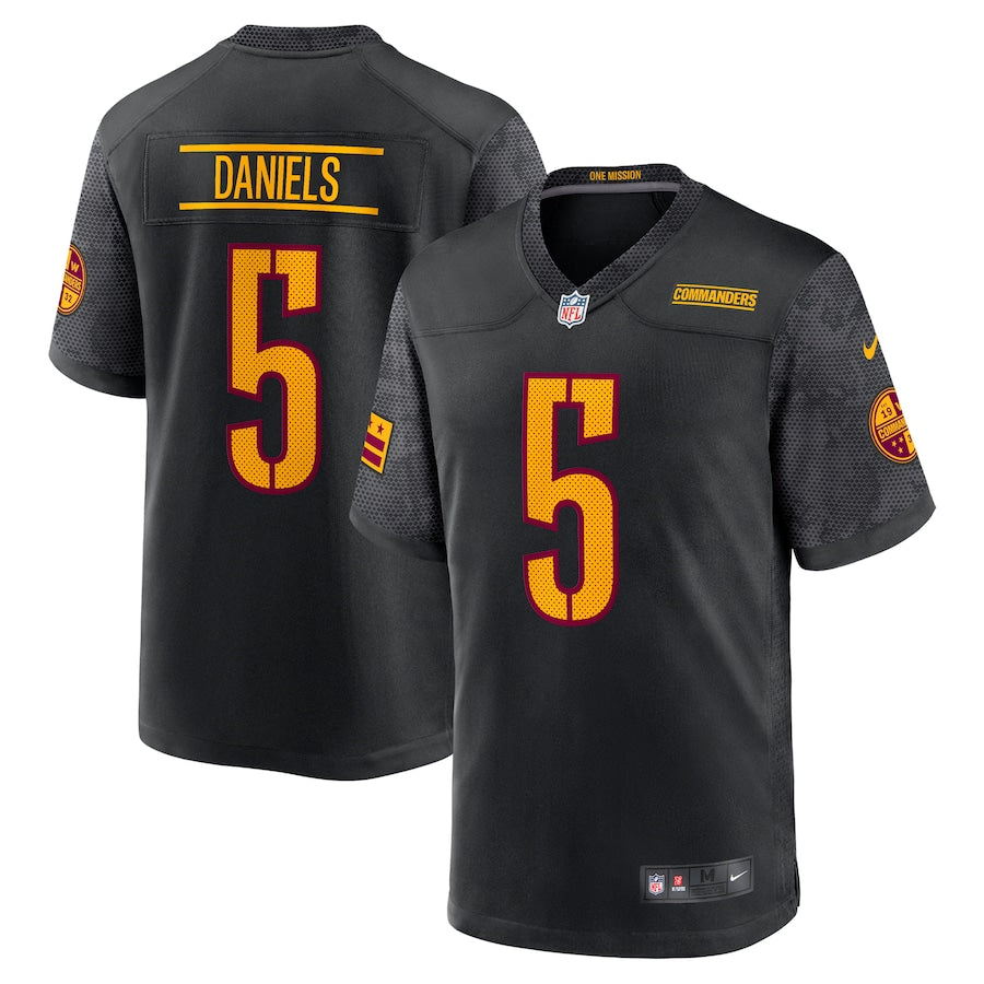 Football Jayden Daniels Washington Commanders Player Game Jersey