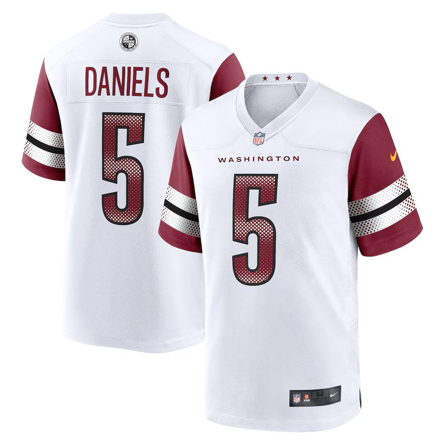 Football Jayden Daniels Washington Commanders Player Game Jersey