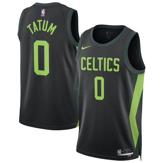 Jayson Tatum Boston Celtics Unisex 2024/25 Swingman Player Jersey - City Edition - Black