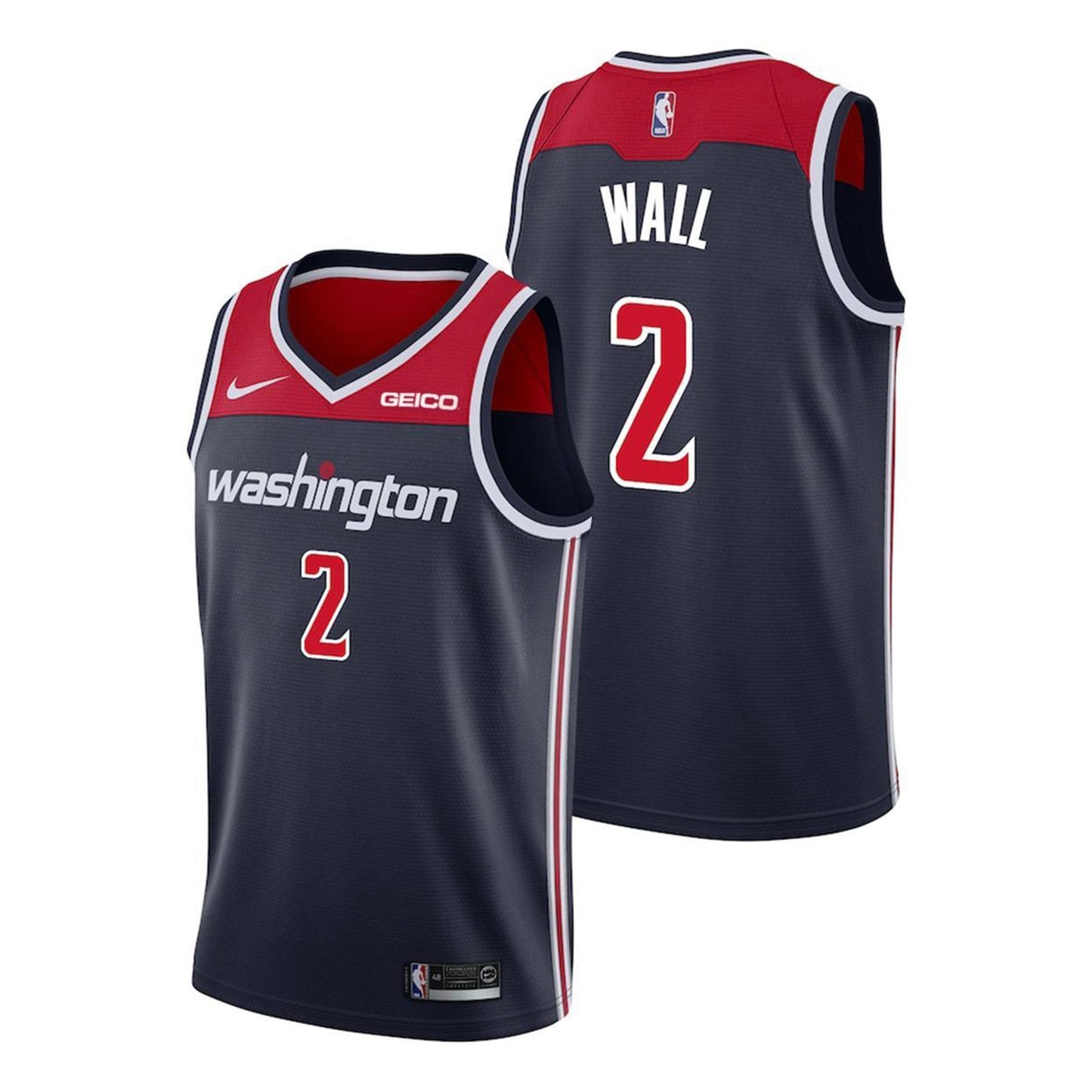 Basketball John Wall Washington Wizards 2 Jersey