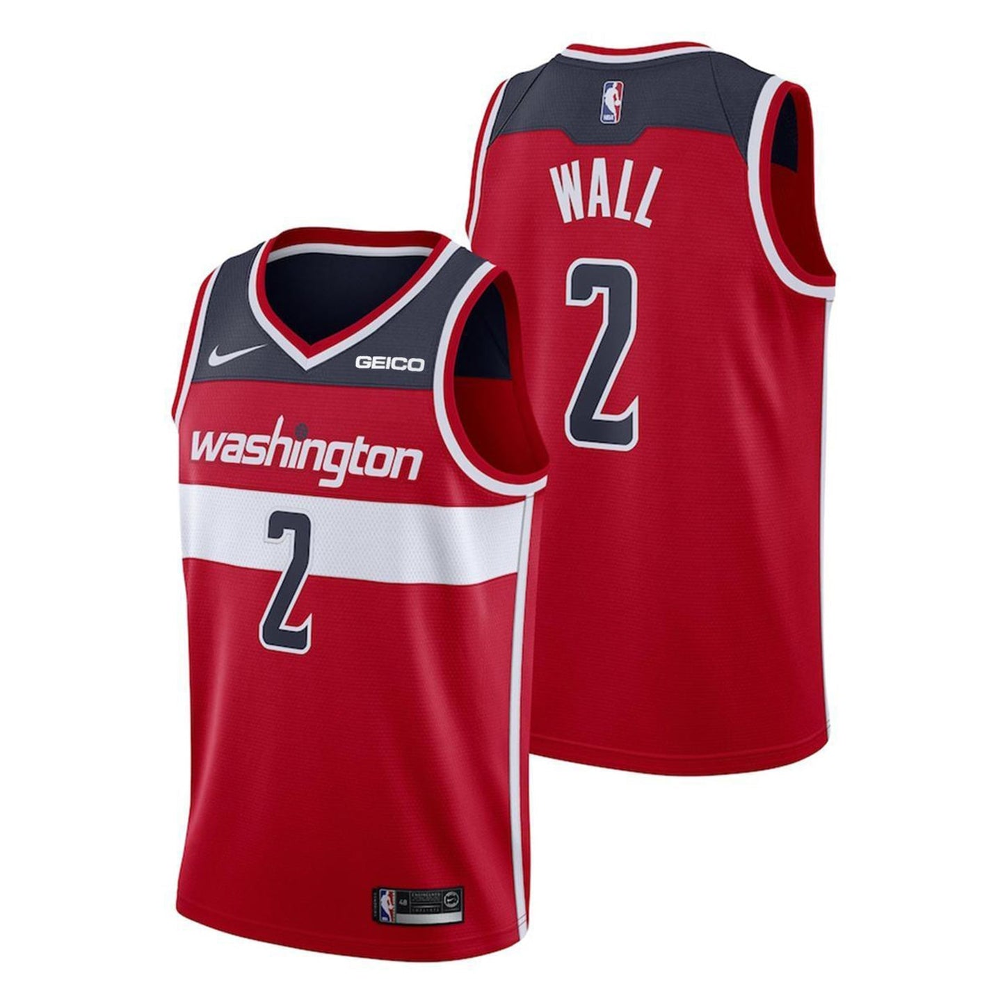 Basketball John Wall Washington Wizards 2 Jersey