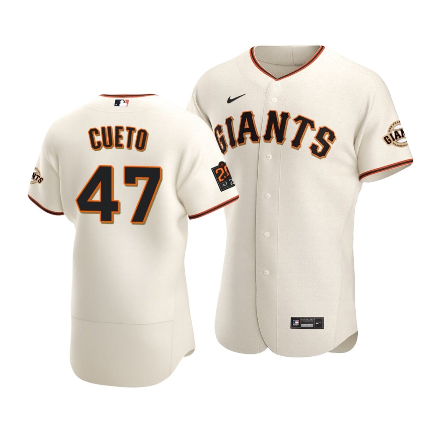 Baseball Johnny Cueto San Francisco Giants 47 Jersey