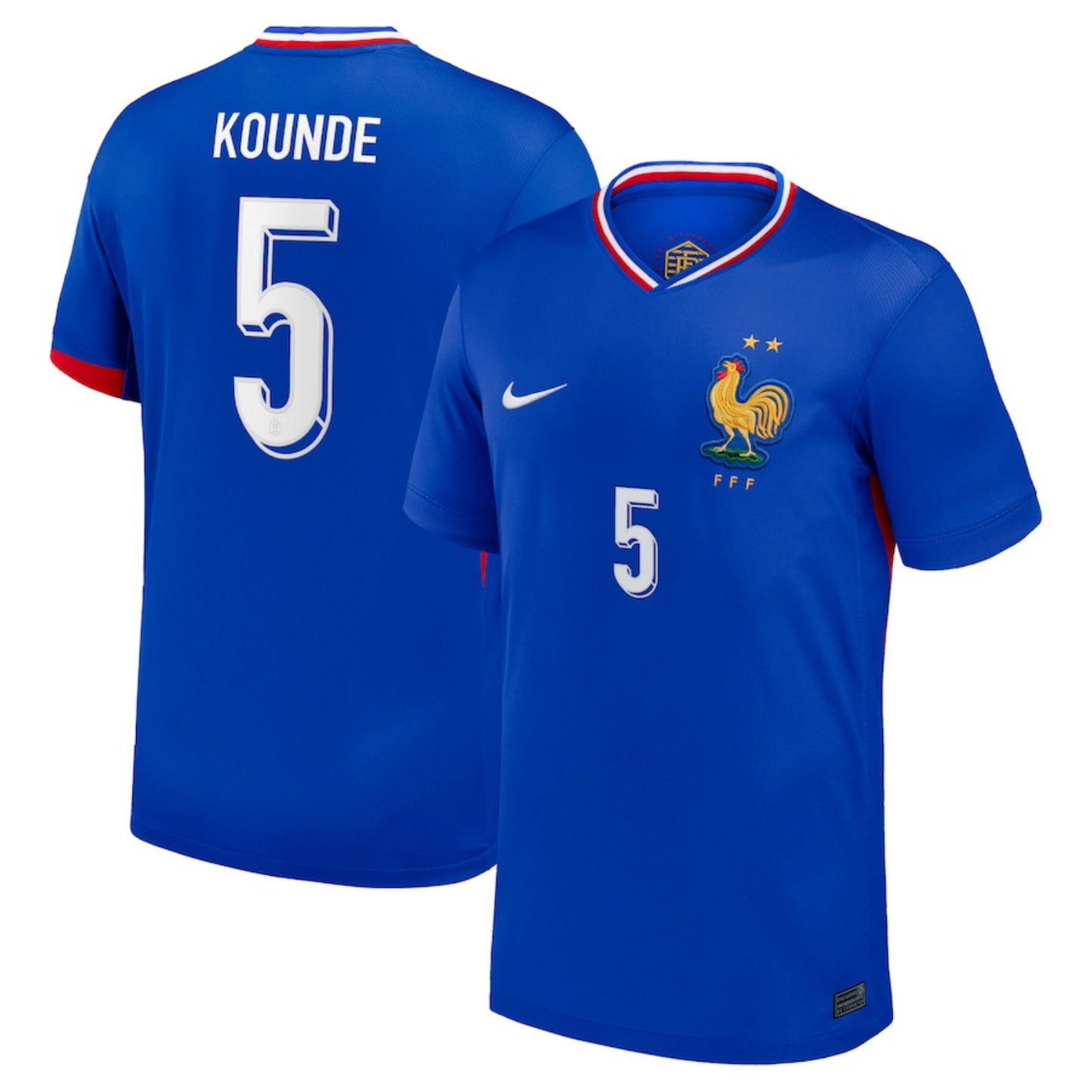 Jules Kounde France 5 FIFA World Cup Jersey
