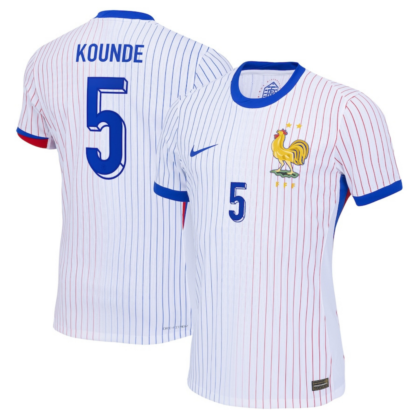Jules Kounde France 5 FIFA World Cup Jersey