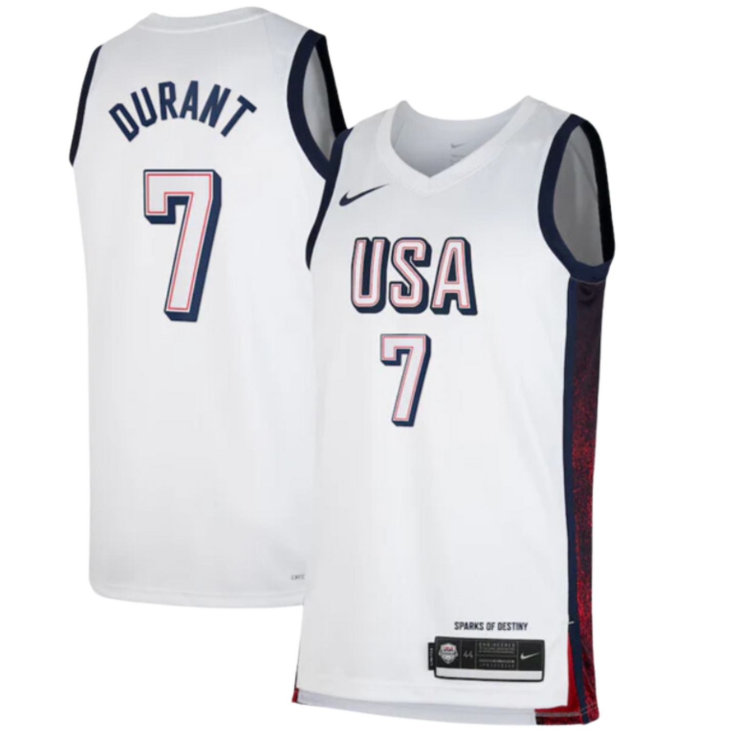 Kevin Durant Team USA 2024 Olympics Jersey