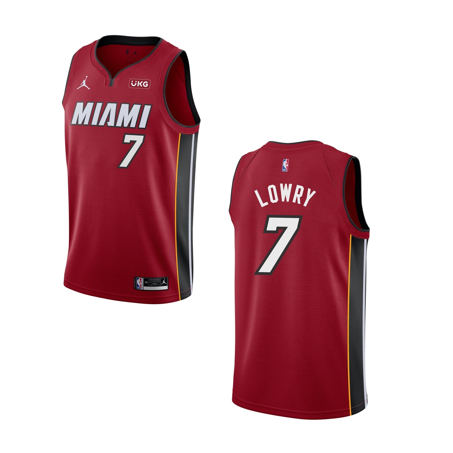 Basketball Kyle Lowry Miami Heat 7 Jersey
