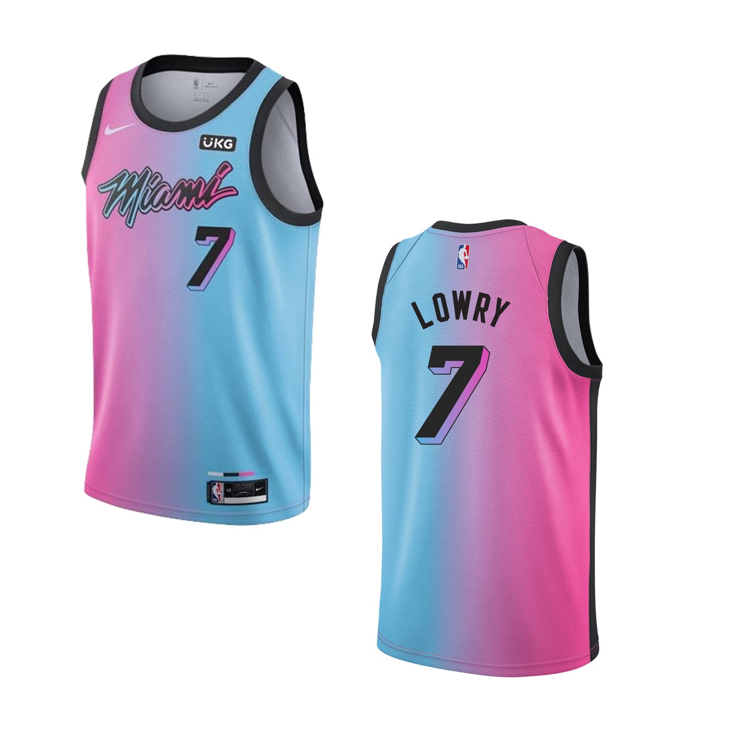Basketball Kyle Lowry Miami Heat 7 Jersey