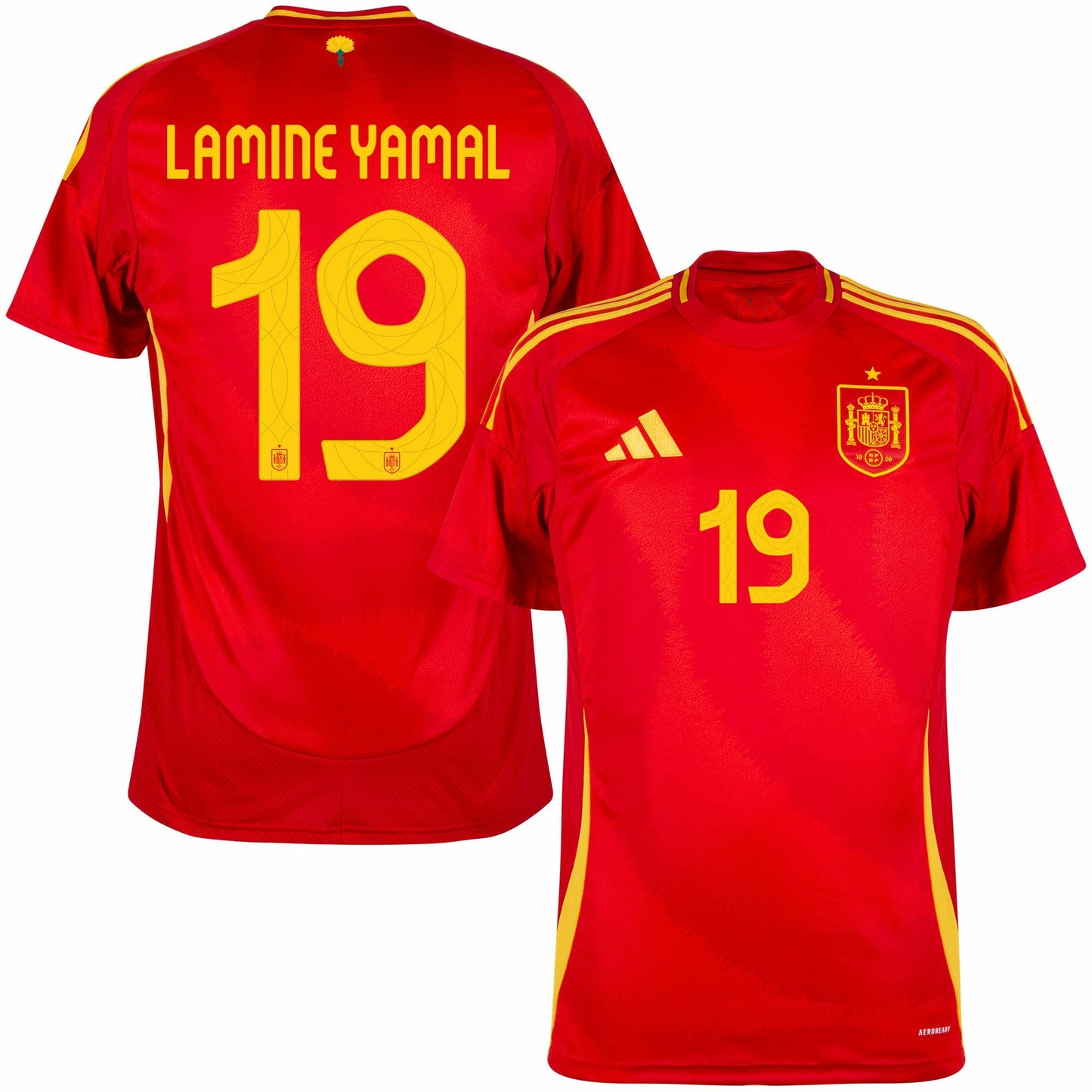 Lamine Yamal Spain 19 UEFA Euro Cup Jersey