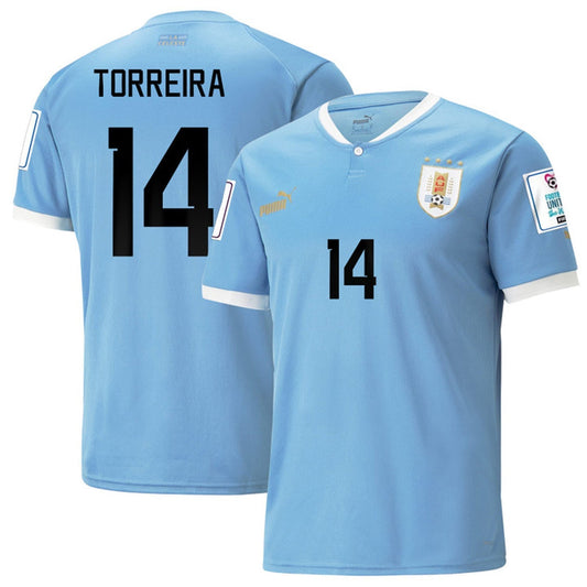 Lucas Torreira Uruguay 14 Fifa World Cup Jersey