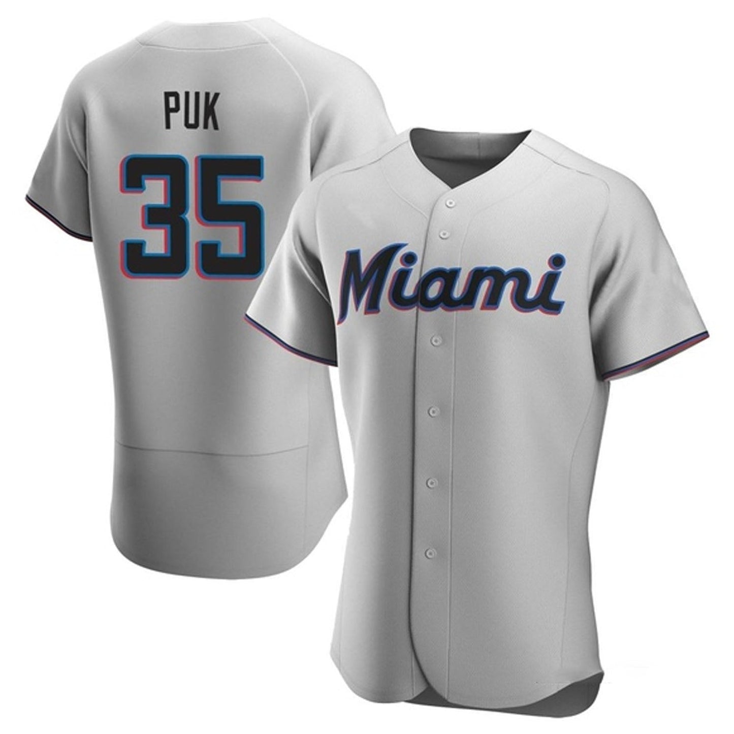 Baseball A.J. Puk Miami Marlins 35 Jersey