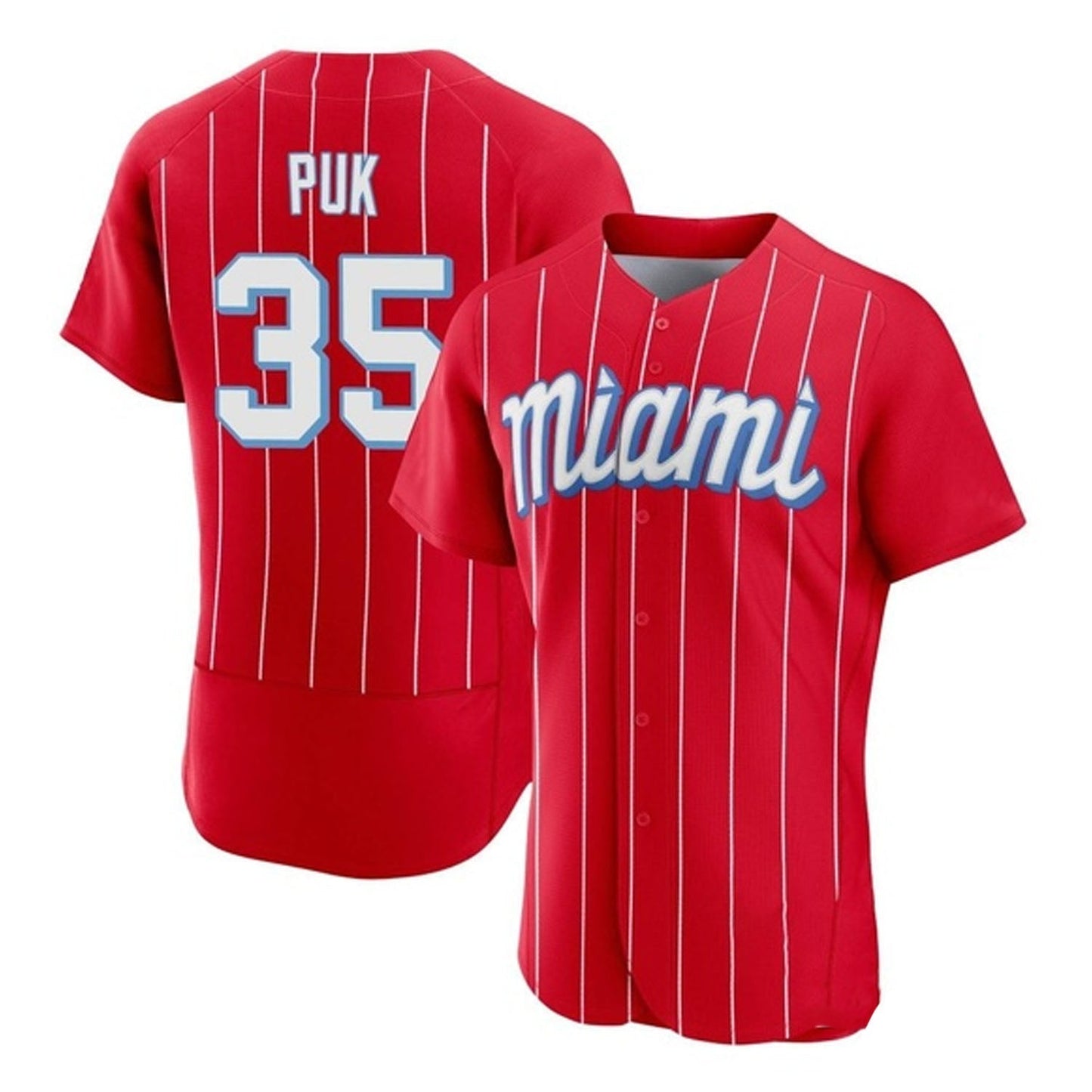 Baseball A.J. Puk Miami Marlins 35 Jersey