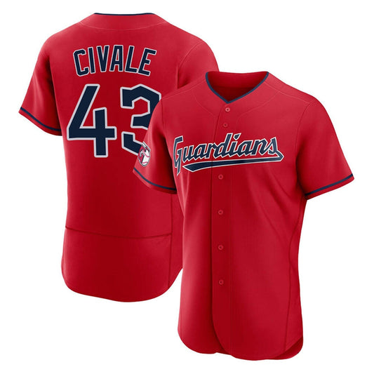 Baseball Aaron Civale Cleveland Guardians 43 Jersey