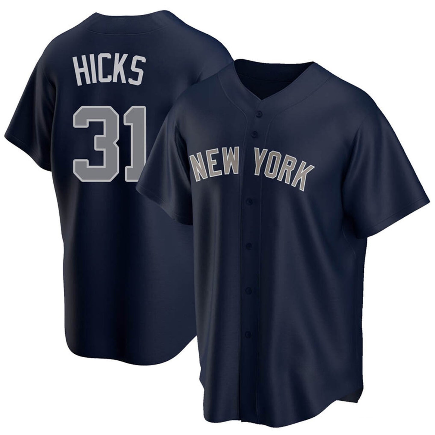Baseball Aaron Hicks New York Yankees 31 Jersey
