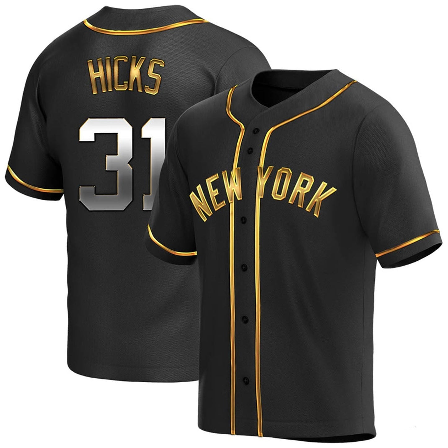 Baseball Aaron Hicks New York Yankees 31 Jersey